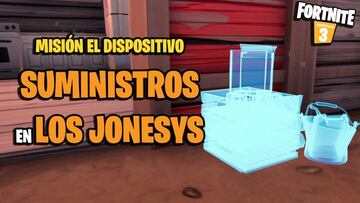 ¿Dónde están los suministros en Los Jonesys en Fortnite?