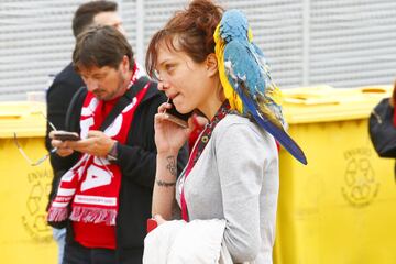 El ambiente previo de la final de Copa en las Fan Zones