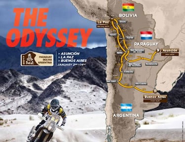 El recorrido del Dakar 2017 pretende recuperar su esencia