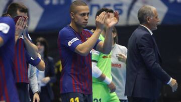 01/03/19 LIGA NACIONAL FUTBOL SALA LNFS
 COPA DE ESPA&Ntilde;A 2019 VALENCIA
 BARCELONA LASSA - JAEN PARAISO INTERIOR 
 SALUDO FERRAO