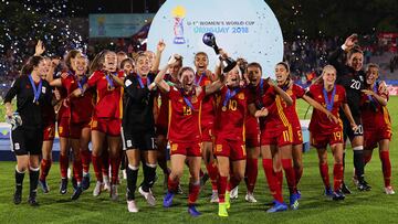 Las campeonas del mundo Sub-17.