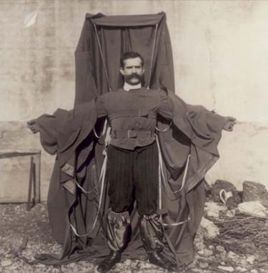 Franz Reichelt, el hombre que se mató desde la Torre Eiffel probando su invento