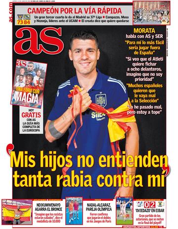 Las portadas de AS de junio