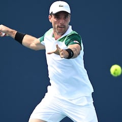 Un épico Bautista derriba al gigante Isner en su salsa