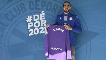 Deportivo de La Coru&ntilde;a, presentaci&oacute;n de Carlos Abad