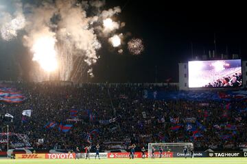 En imágenes: así se vivió el encuentro de la U y Racing