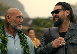 Dave Bautista y Jason Momoa se convierten en número 1 mundial con su nueva película de acción en Prime Video
