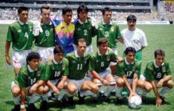 Nacho Ambriz captained his national team at the 1994 World Cup