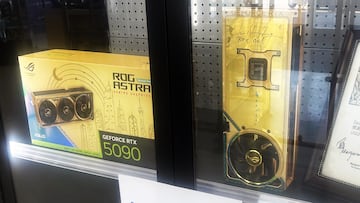 asus rog astral geforce rtx 5090 dhahab edition gpu nvidia