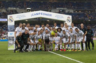 El Real Madrid se proclamó campeón.