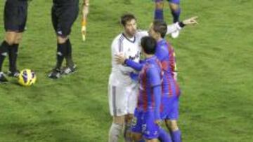 RAMOS, ENFADADO. El sevillano denunció la actitud de Ballesteros.