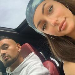 La novia de Kyrgios comparte unos explosivos mensajes del tenista: "Eres mierda"