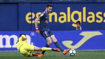 Saúl Ñíguez, jugador del Atlético de Madrid.