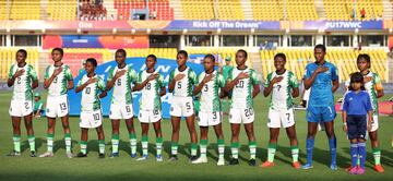 Nigeria y Colombia se enfrentaron por las semifinales del Mundial Femenino Sub 17 de la India en el Estadio Fatorda de Goa.