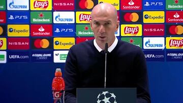 Zidane: "El resultado es justo"