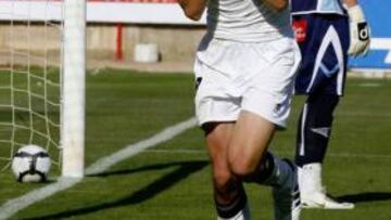 <b>DESEO GRANOTA. </b>Stuani celebra un gol con el Albacete.