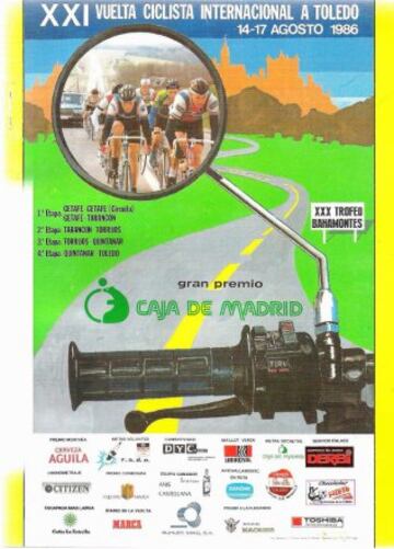Cartel de la Vuelta a Toledo de 1986