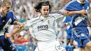 <b>DESEADO. </b>Álvaro Mejía, en un partido con el Real Madrid, sigue siendo una de las prioridades para apuntalar la plantilla balear.