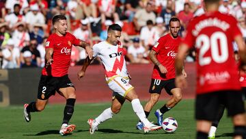 Declaraciones de Falcao García tras el empate de Rayo Vallecano ante Mallorca.