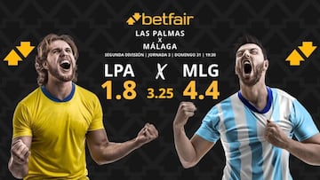 UD Las Palmas vs. Málaga CF: horario, dónde ver, pronósticos y clasificación