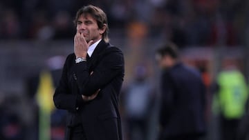 Conte carga contra la plantilla tras la derrota en Roma