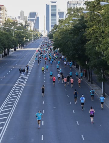 Las mejores imágenes de la Maratón de Madrid