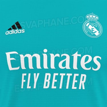 Filtradas las camisetas del Real Madrid 2021/22
