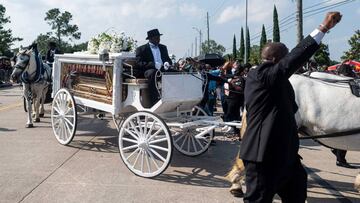 Live coverage of the funeral and related stories in the United States and across the world in response to the killing of George Floyd and police brutality towards black Americans, today, 9 June 2020.