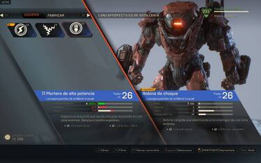 Anthem y el funcionamiento de su sistema de combos