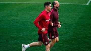 Torres, delantero del Atlético de Madrid.