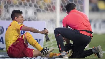 El delantero peruano, quien hizo el gol de la salvación para el conjunto michoacano, tuvo que abandonar el encuentro de ida ante Xolos por lesión.