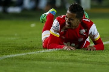 Anchico: 329 partidos jugados con Santa Fe repartidos en 241 en Liga, 35 en Copa, 30 en Copa Libertadores, 19 en Sudamericana y 4 por Superliga.