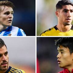 Odegaard, Ceballos, Achraf... arranca el casting de cedidos