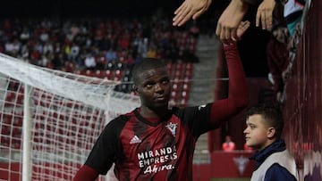 Mickaël Malsa, a prueba en el Mirandés