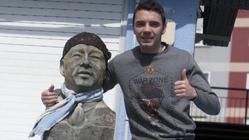 Iago Aspas, 16 goles en Liga, temible en Nervión.