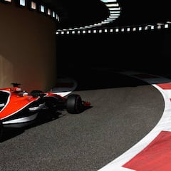 McLaren prueba en Abu Dhabi una versión innovadora del Halo
