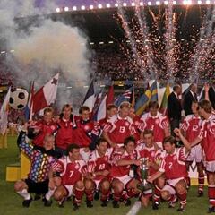 Dinamarca gana una Eurocopa para la que no se clasificó
