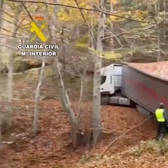 El riojano Triángulo de la Pantaloneta que aterroriza a los camioneros de Rusia y Ucrania