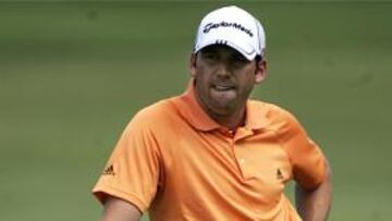 <b>De más a menos</b>. García salvó el corte gracias a su actuación en los últimos hoyos.