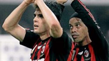 Kaká y Ronaldinho