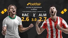 Racing de Santander vs. UD Almería: horario, TV, pronósticos, estadísticas y clasificación