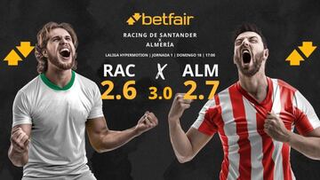 Racing de Santander vs. UD Almería: horario, TV, pronósticos, estadísticas y clasificación