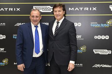 José Ramón Lete y Fermín Cacho.