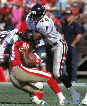 De 1989 a 1991 fue safety de los Atlanta Falcons pero su mayor participación como atleta profesional fue en la MLB, donde estuvo de 1992 a 2006 con los St. Louis Cardinals, Atlanta Braves, Los Angeles Dodgers, Texas Rangers y Atlanta Braves.