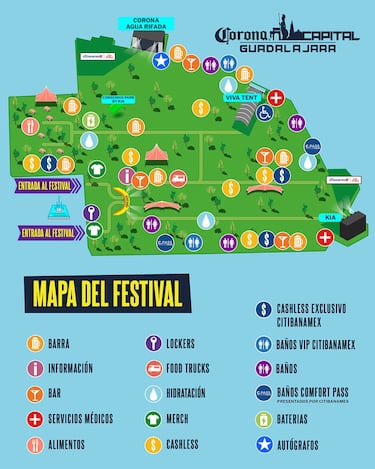 Corona Capital Guadalajara 2022: cómo llegar, horarios y quiénes se presentarán hoy, 21 de mayo