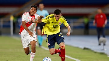 ¿Cuándo es el próximo partido de Colombia en el Sudamericano Sub 20?