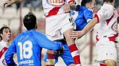 Aganzo vuelve para que el Rayo tumbe al Numancia