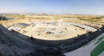 Obras en el nuevo estadio