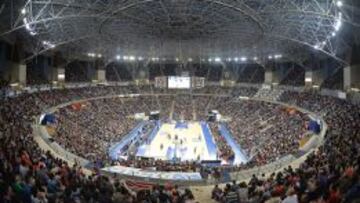 El Buesa Arena, repleto.