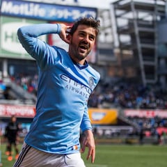 David Villa deja la MLS: su carrera en números